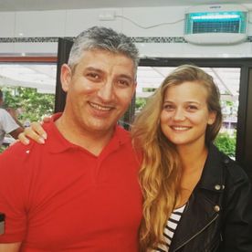 Sandra Lyng hos Folkets Kebab