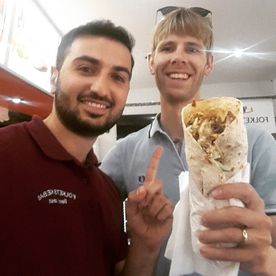 Lars Vaular hos Folkets Kebab
