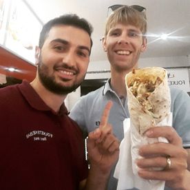 Lars Vaular hos Folkets Kebab